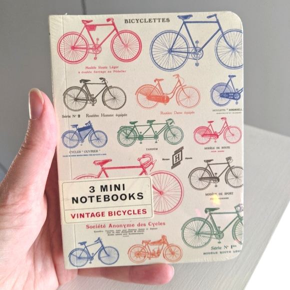 New - Set of 3 Mini Notebooks by Cavallini - Picture 3 of 6